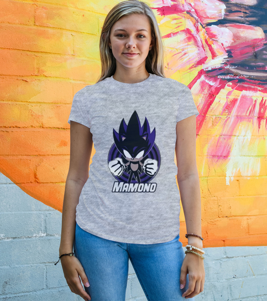 Mamono Dark Super Shadow Style Character T-Shirt