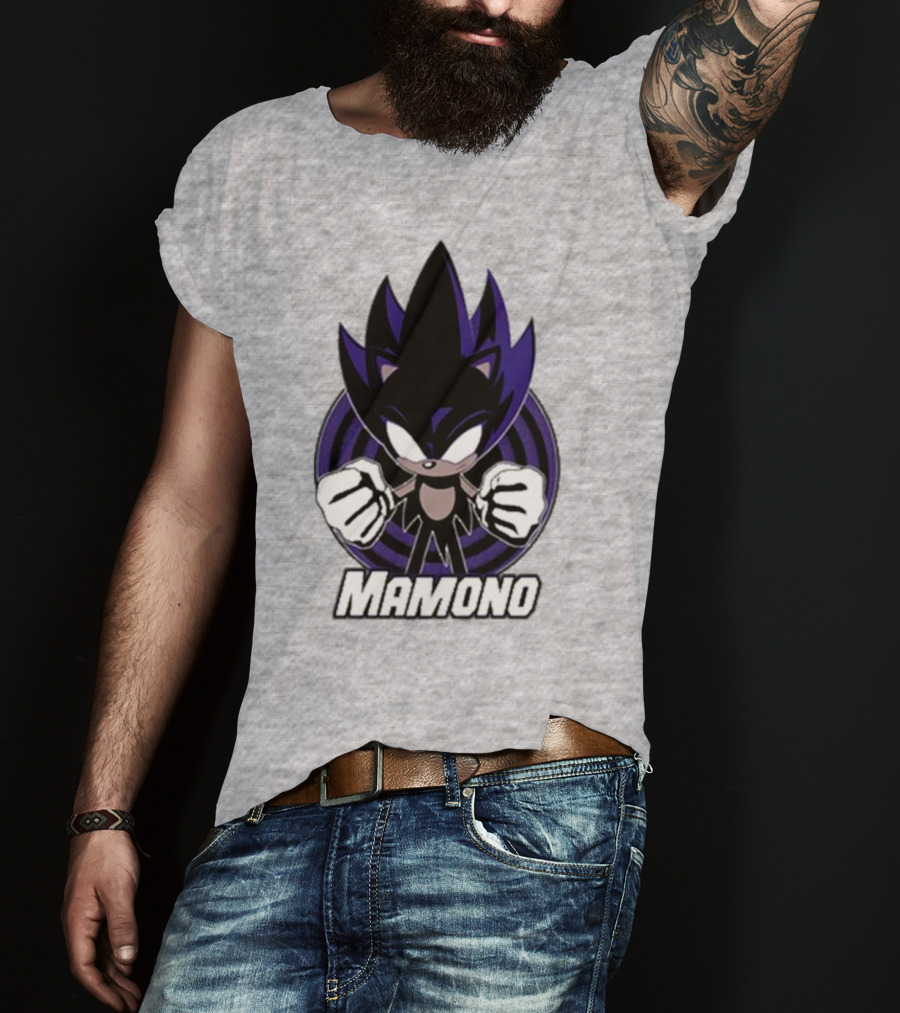 Mamono Dark Super Shadow Style Character T-Shirt