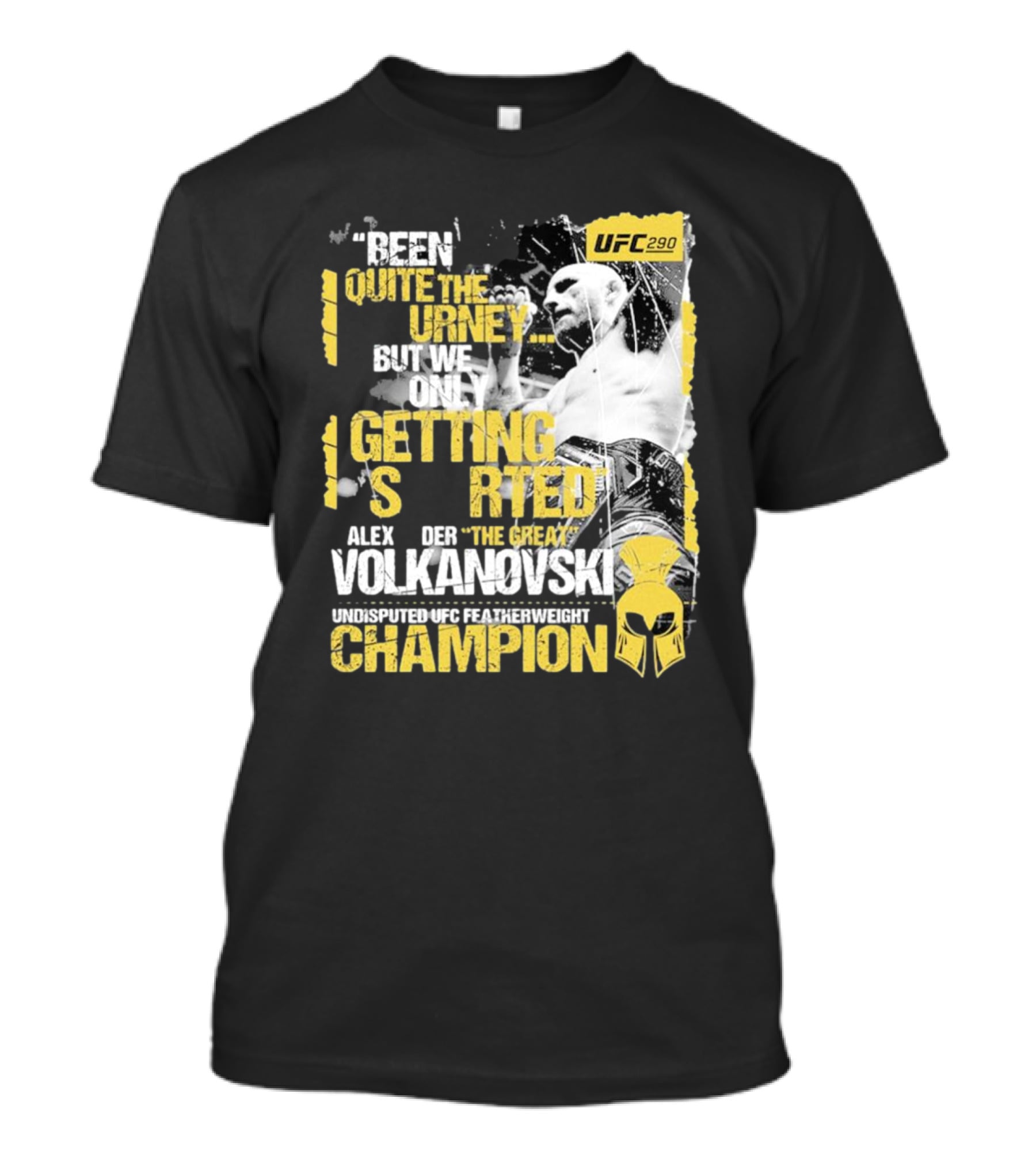 Alex The Great Volkanovski UFC 290 Undisputed Featherweight Champion T-Shirt