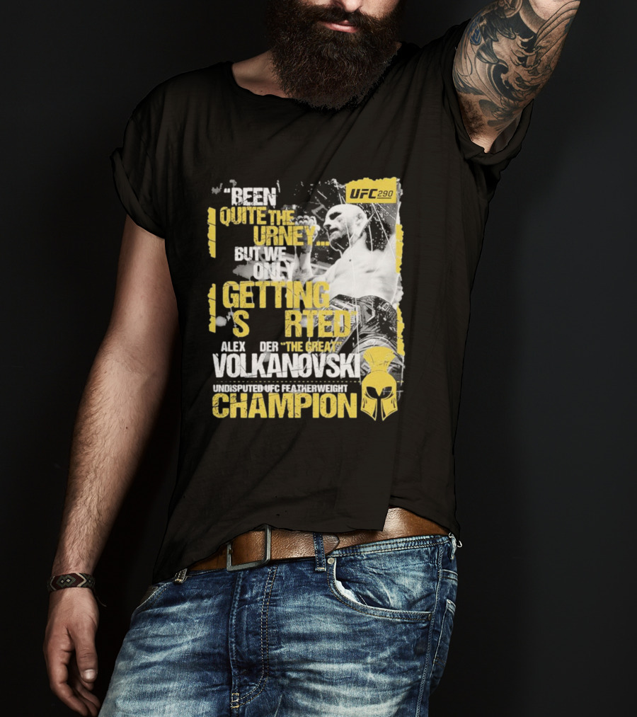 Alex The Great Volkanovski UFC 290 Undisputed Featherweight Champion T-Shirt
