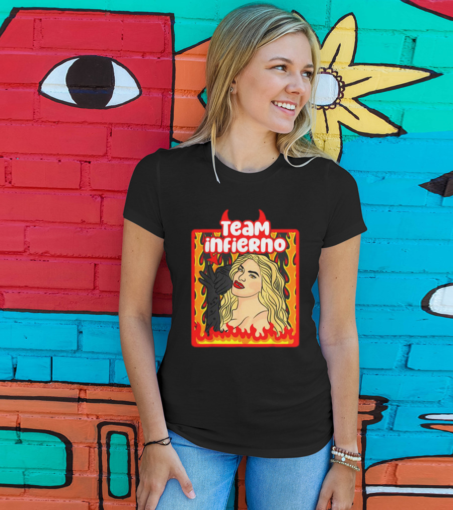 Team Infierno Wendy Guevara Latina Flames T-Shirt