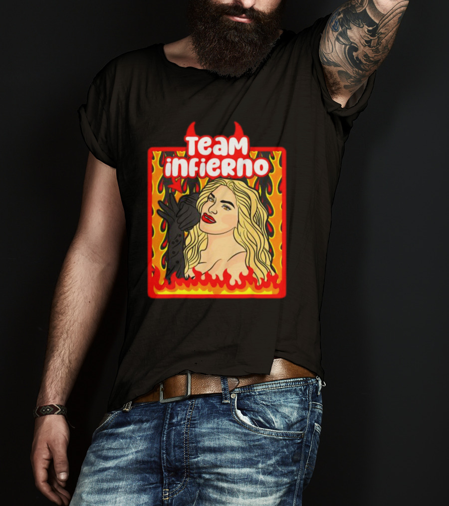 Team Infierno Wendy Guevara Latina Flames T-Shirt