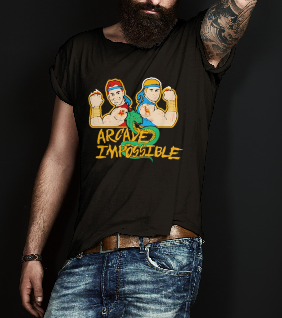 Arcade Impossible Double Dragon Duo T-Shirt