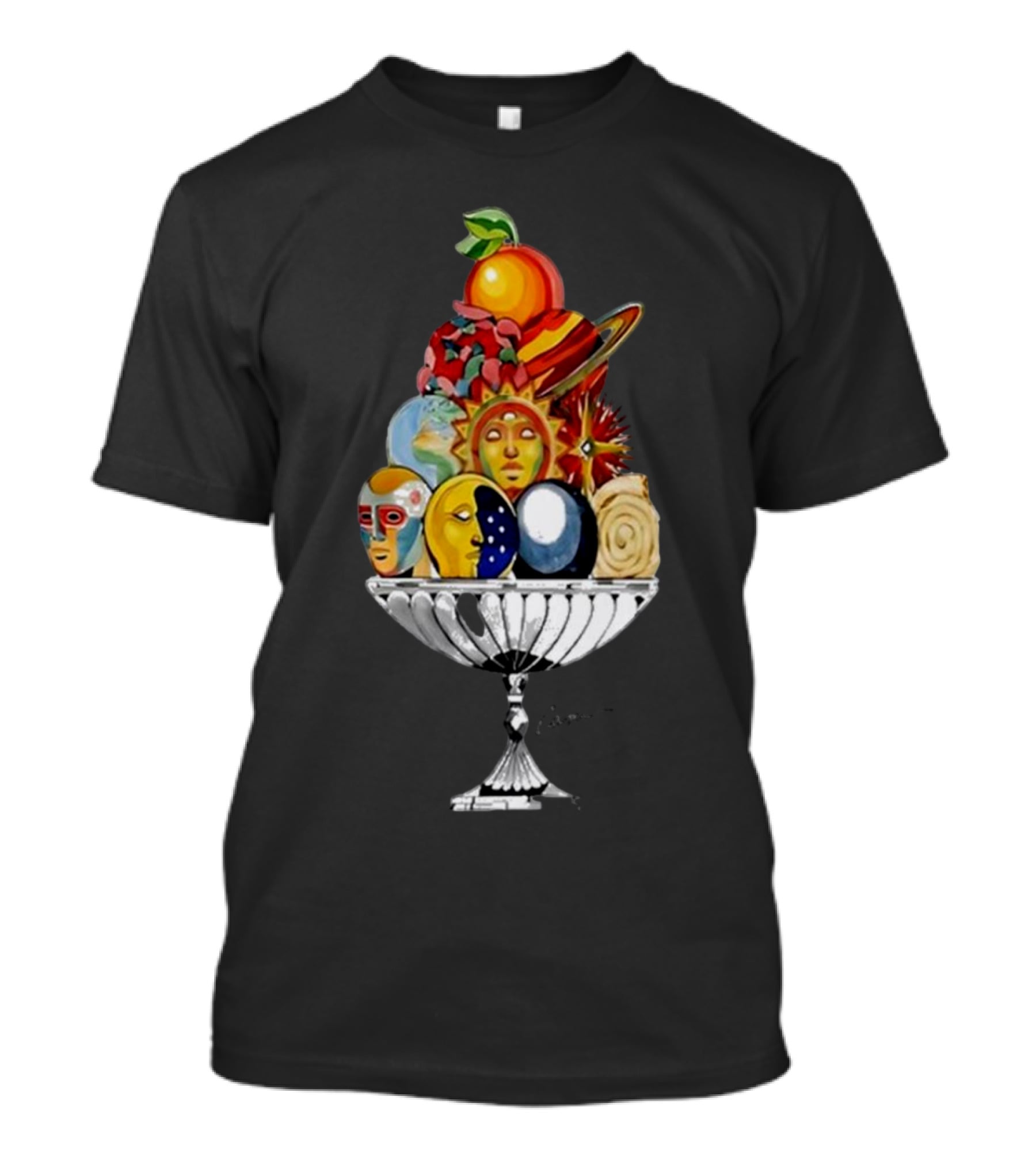 Louis Tomlinson Casablanca Celestial Pyramid Solar Planetary Fruit Bowl T-Shirt