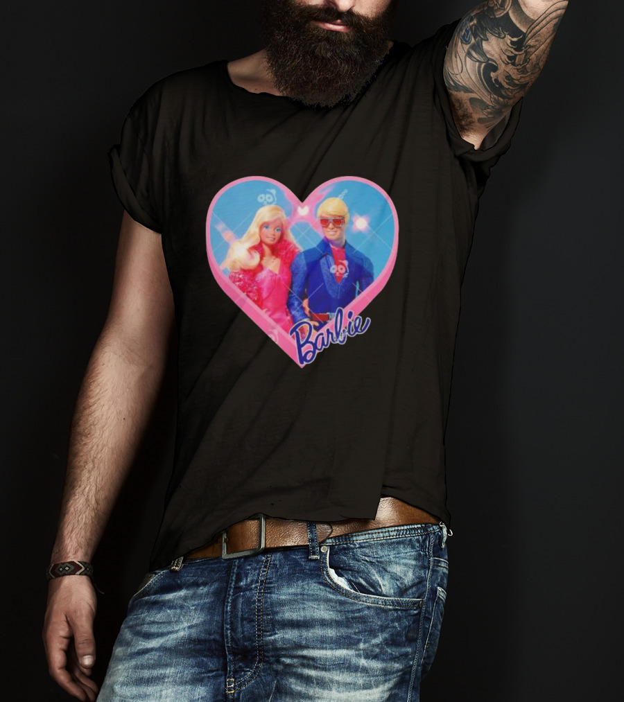 Barbie Ken Heart Valentines Love T-Shirt