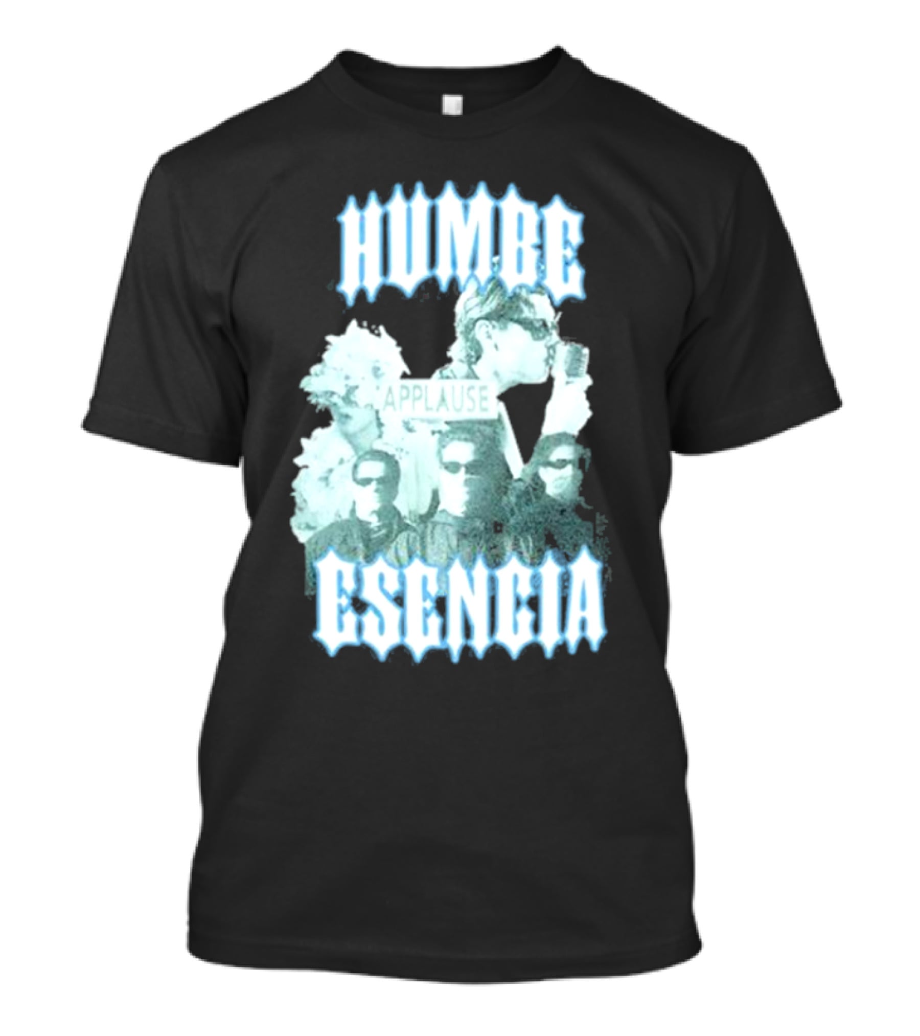 HUMBE APPLAUSE ESENCIA Vintage Aesthetic Collage T-Shirt