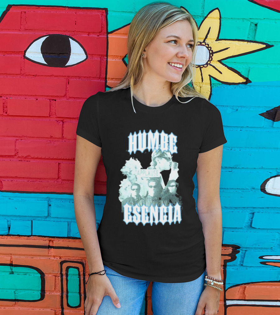 HUMBE APPLAUSE ESENCIA Vintage Aesthetic Collage T-Shirt