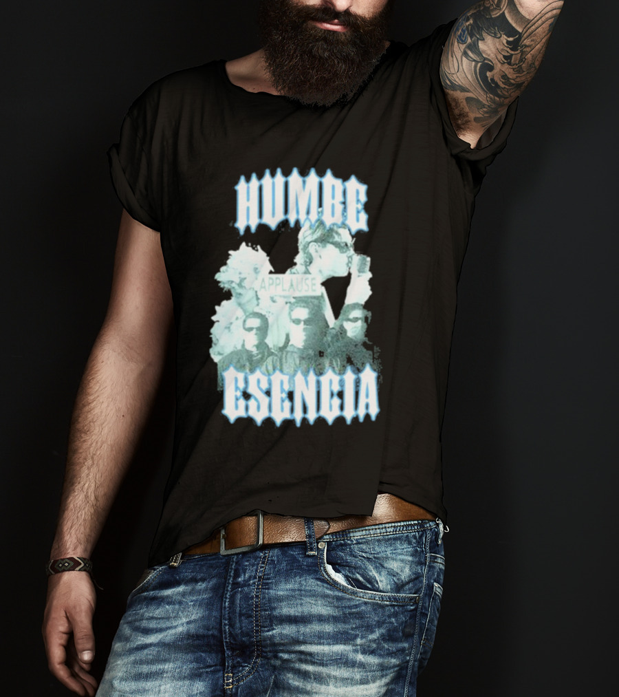 HUMBE APPLAUSE ESENCIA Vintage Aesthetic Collage T-Shirt