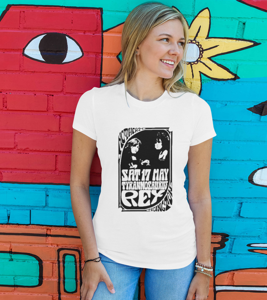 Mothers Erdington Sat 17 May Tyrannosaurus Rex Concert T-Shirt