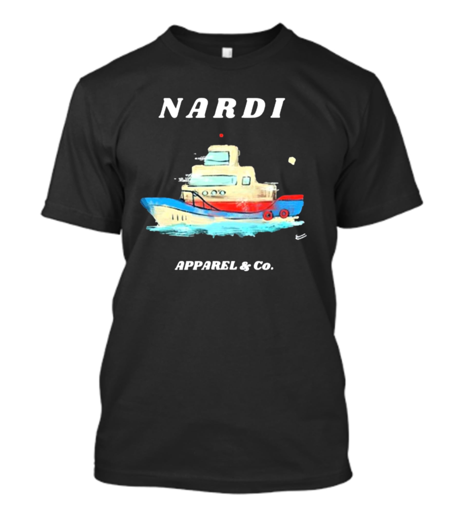 Nardi Boat Design By Apparel And Co T-Shirt