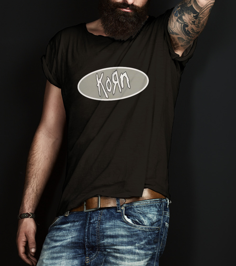 Crazy Ass Moments In Nu Metal History Korn Logo The 1st Amendment Except In Michigan T-Shirt
