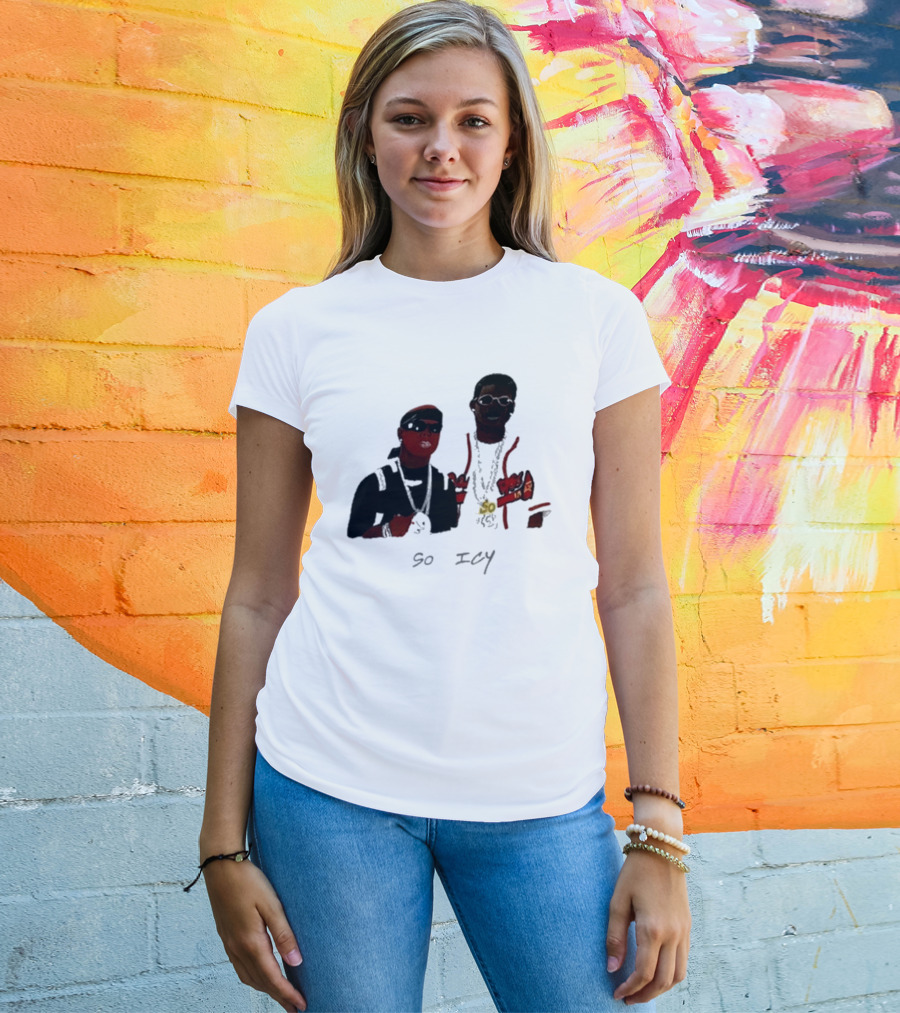 So Icy Wearing Teef Bling T-Shirt