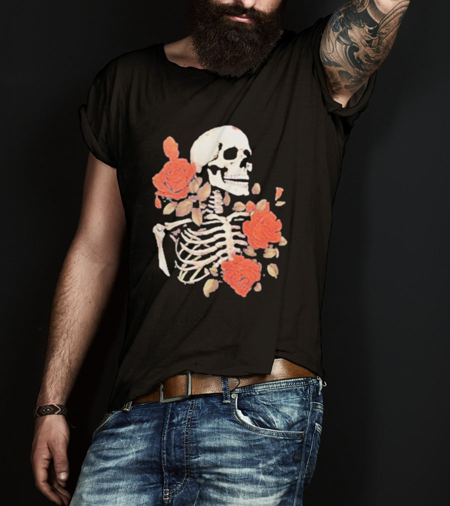 Grateful Dead Skeleton Roses T-Shirt