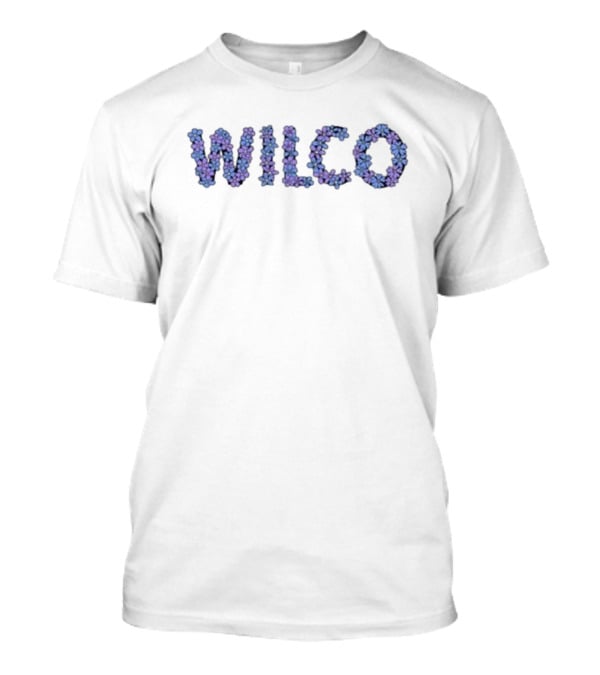 Wilco Cousin Floral Text T-Shirt