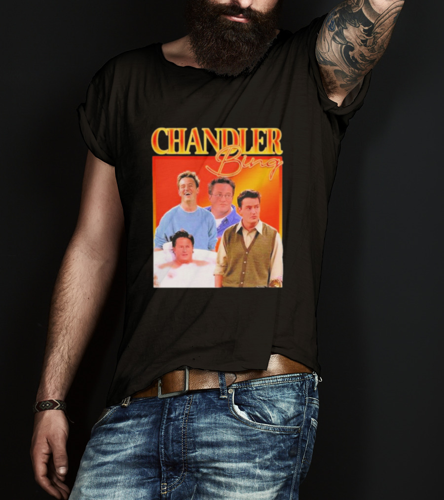 Chandler Bing Maddness Shop Homage T-Shirt