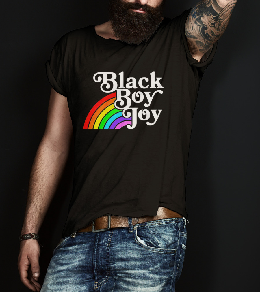 Whitley Gilbert Black Boy Joy Rainbow T-Shirt