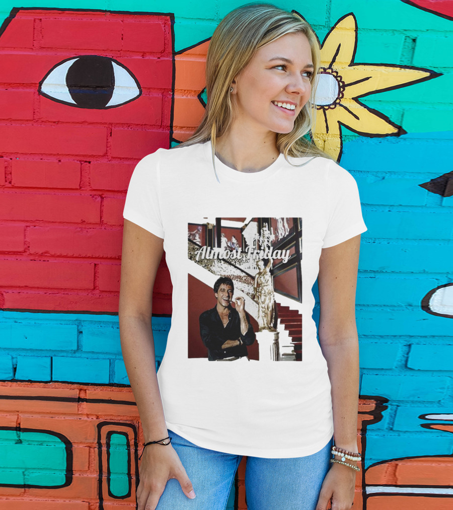 Almost Friday Scarface Mansion Scene T-Shirt