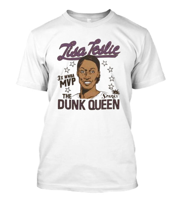 Lisa Leslie 3X WNBA MVP The Dunk Queen Sparks T-Shirt