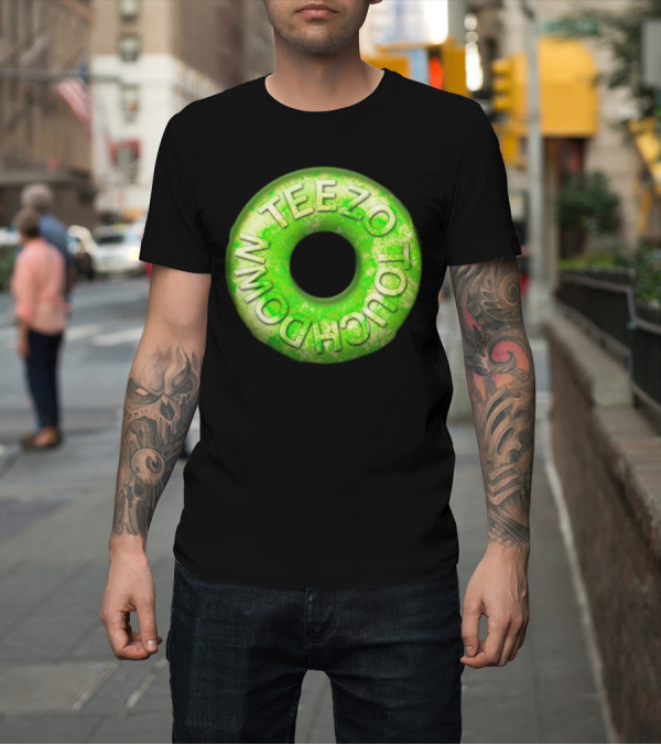 Shirt: Teezo Touchdown Sssucka Licorice Lime T-Shirt Teezo Touchdown Sssucka Licorice Lime T-Shirt