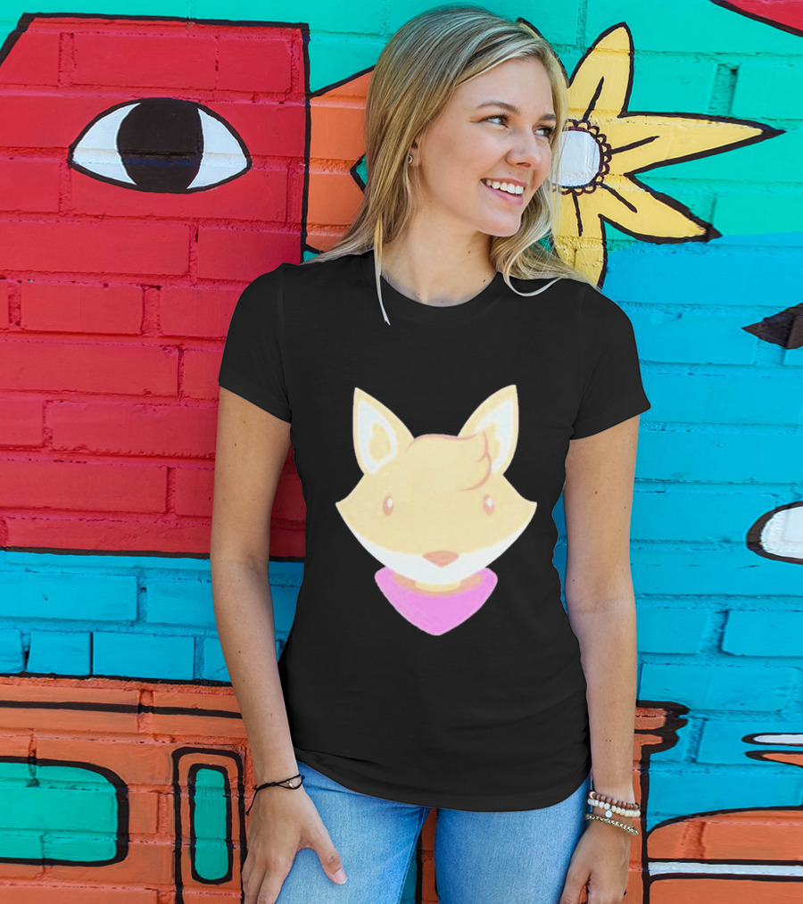 Transgender Positive Tunic Fox Head T-Shirt