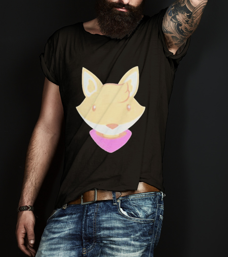 Transgender Positive Tunic Fox Head T-Shirt