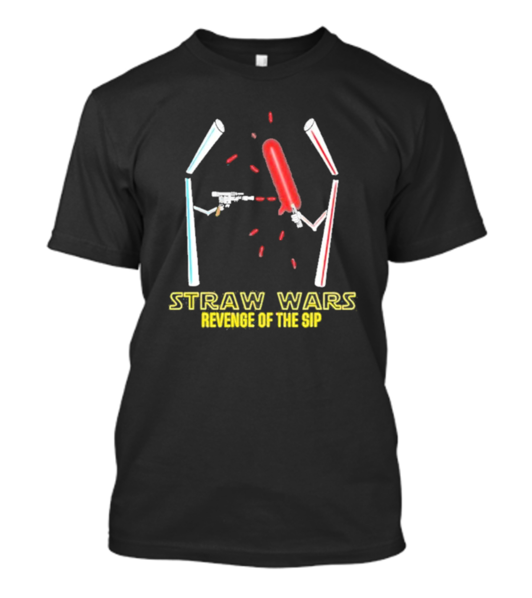 Straw Wars Revenge Of The Sip T-Shirt