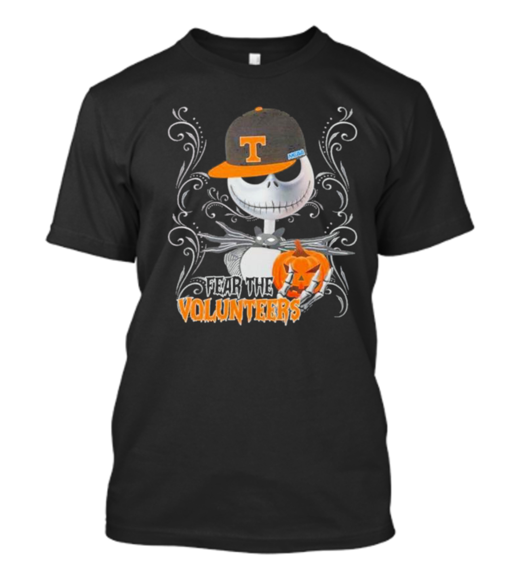 Jack Skellington Fear The Volunteers Pumpkin Halloween T-Shirt