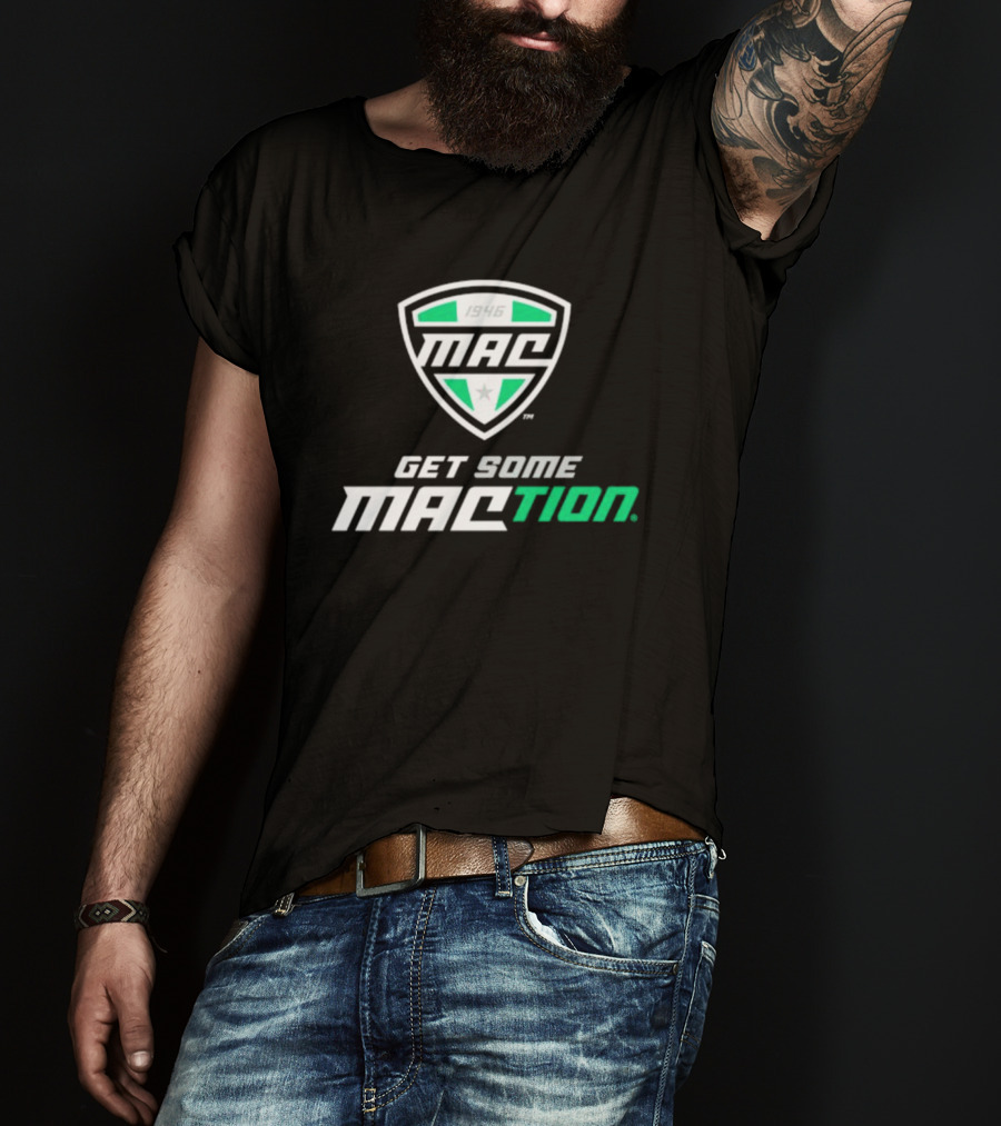 MAC 1946 Logo Get Some MACtion American Conference T-Shirt