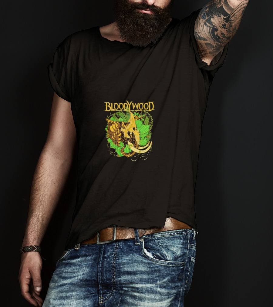 Bloodywood Band Jungle Theme Mask T-Shirt