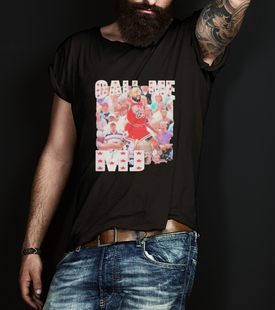 Call Me MJ Basketball Legend Jersey 23 Stars T-Shirt