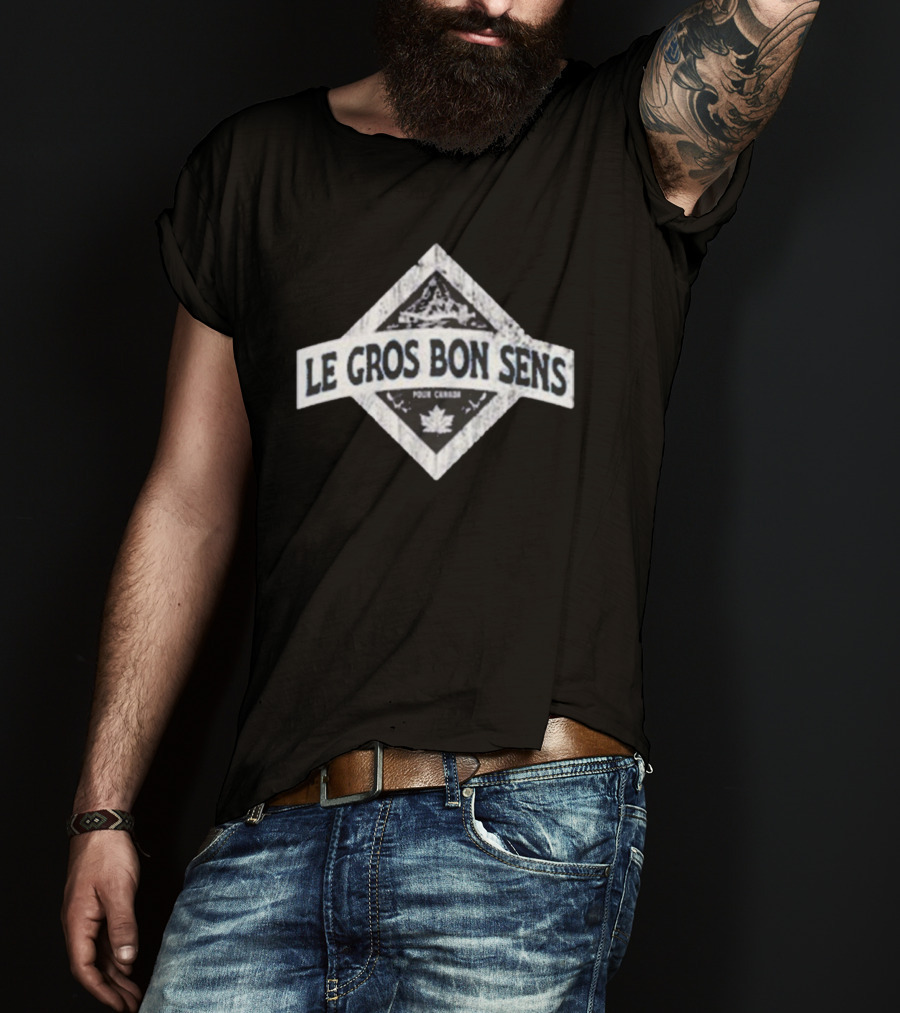 Poilievre Conservative Party Of Canada Le Gros Bon Sens Pour Canada Kangourou T-Shirt