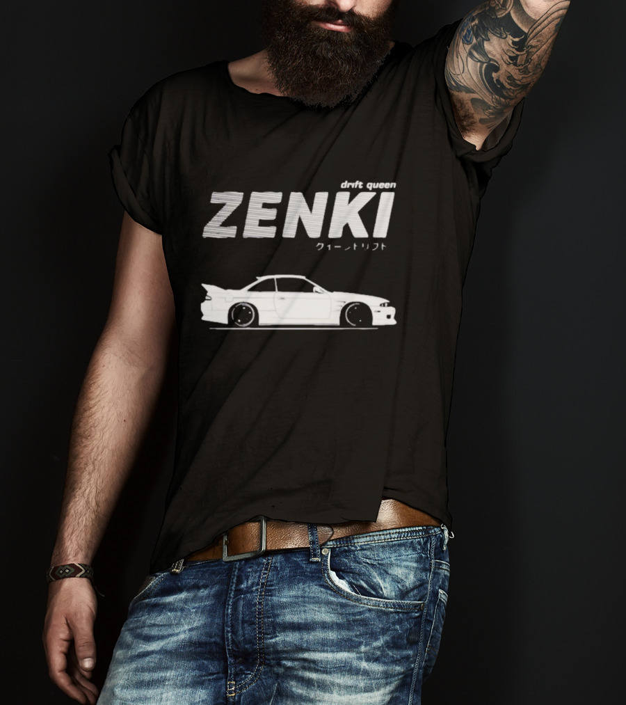 ZENKI Drift Queen Nissan Silvia S14 T-Shirt