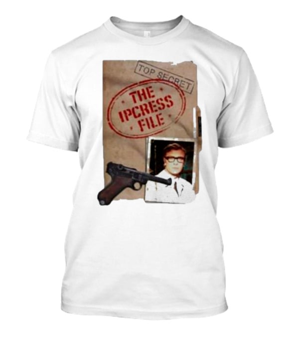 Top Secret File The Ipcress File Gun And Photograph T-Shirt