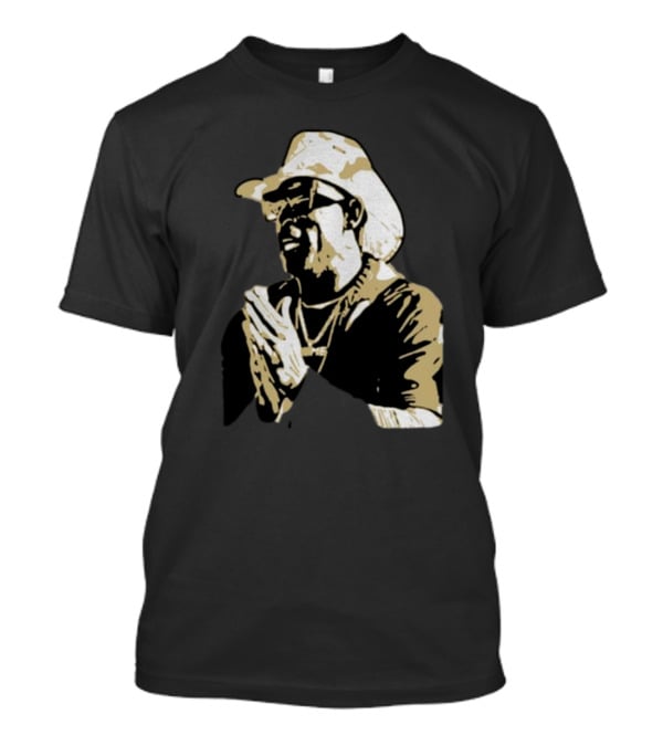 Deion Sanders Coach Prime Colorado Football Fan Iconic Cowboy Hat Clapping T-Shirt