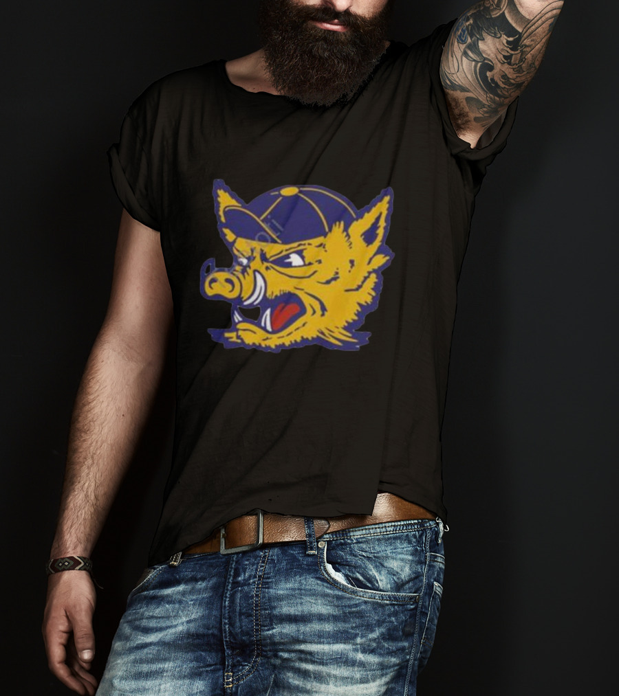 Sickos Committee Vamos Javelinas Angry Boar T-Shirt