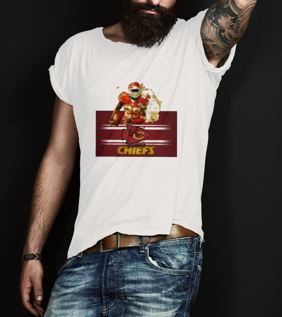 Player 29 Kansas City Chiefs Golden Football Legend T-Shirt