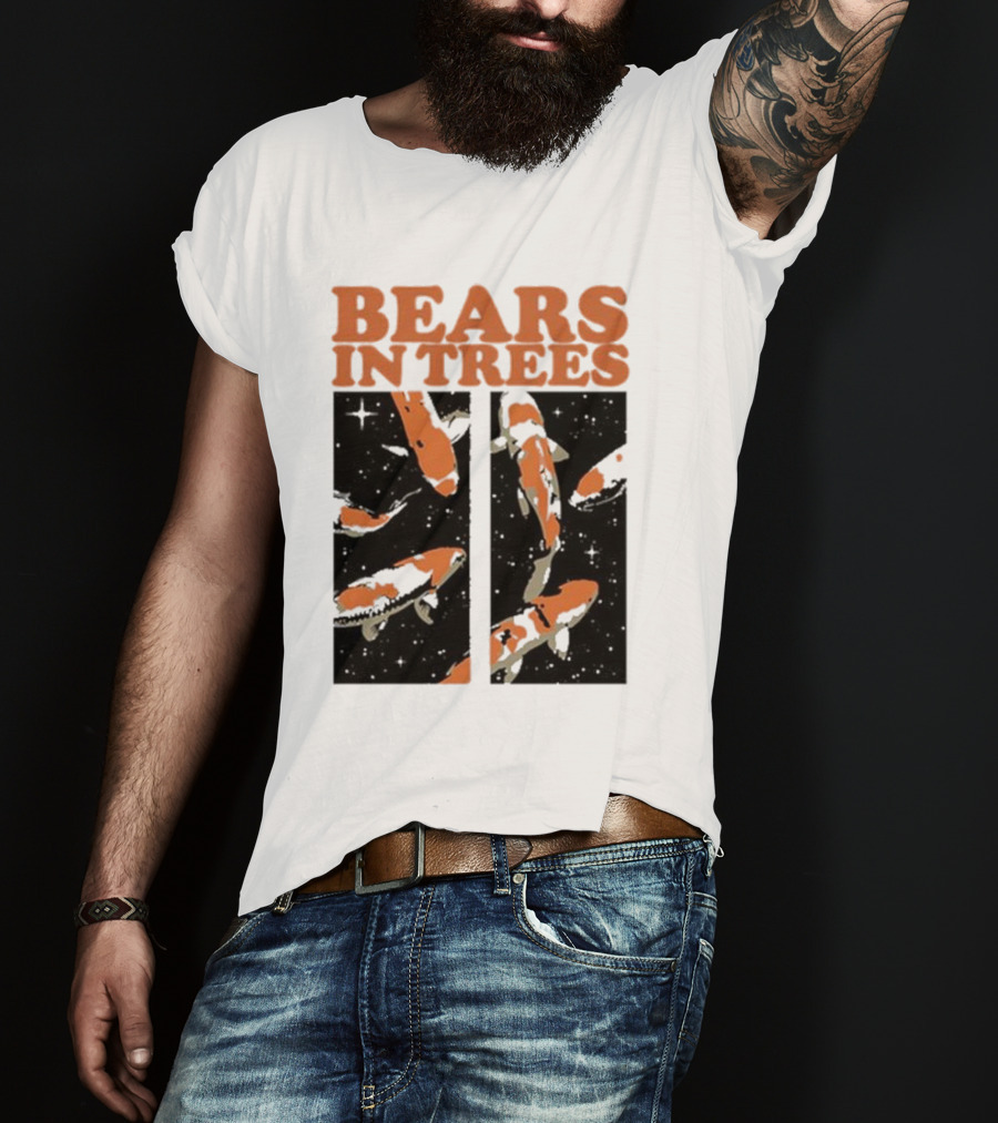 Bears IN Trees Koi Fish Aquarium T-Shirt