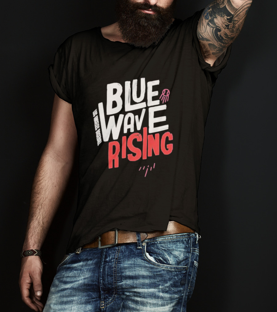 Los Angeles Original Blue Wave Rising T-Shirt