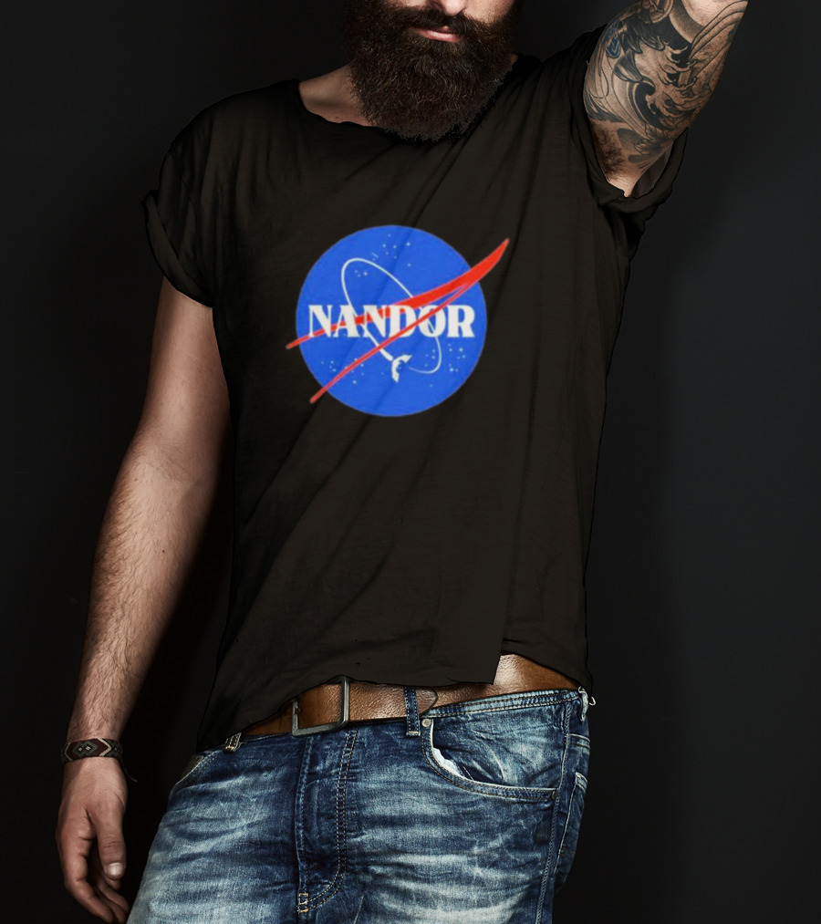 Harvey Guillen Nandor NASA T-Shirt