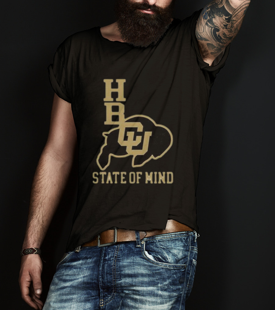 HBCU State Of Mind Colorado Football Buffalo T-Shirt