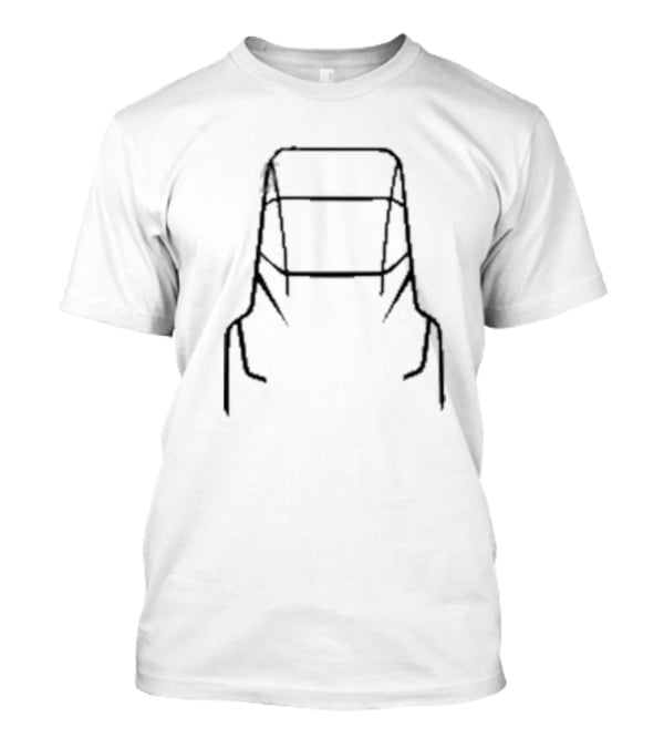 Tesla Semi Truck Event Minimalist Line Drawing T-Shirt