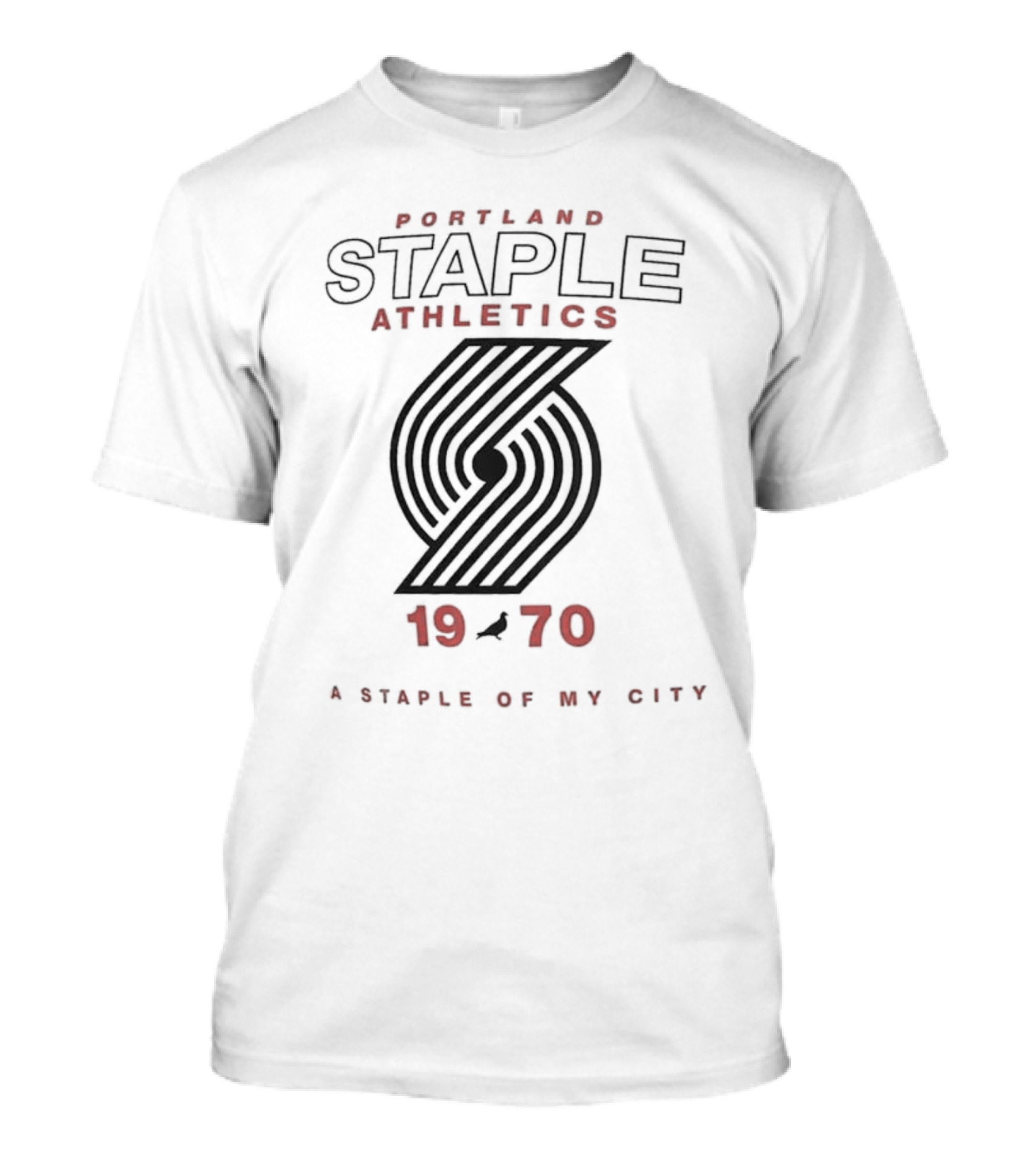 Portland Staple Athletics 1970 A Staple Of My City T-Shirt