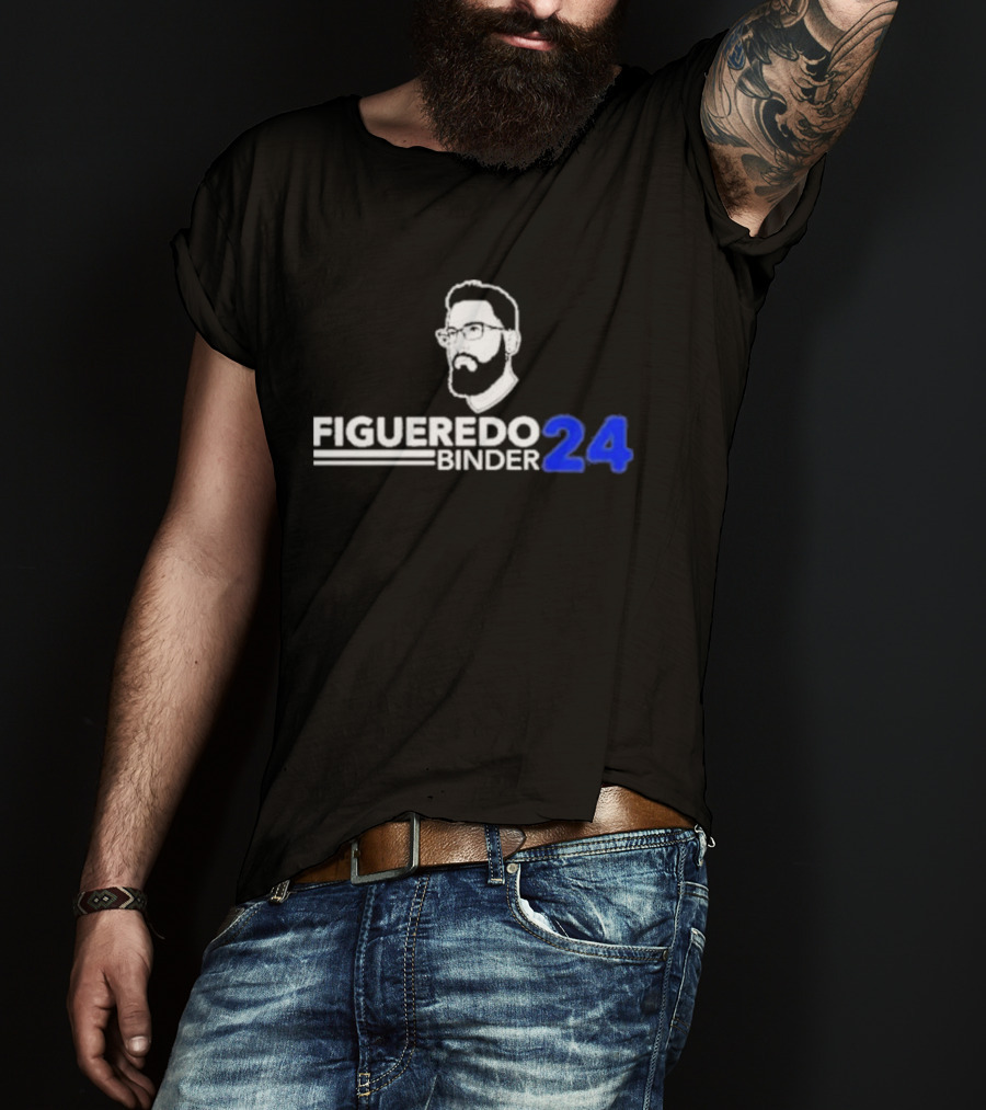 FIGUEREDO BINDER 24 Portrait And Text T-Shirt