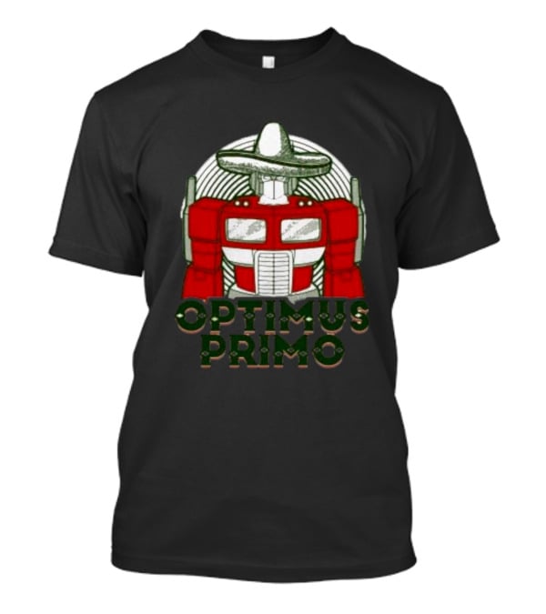 Optimus Primo Sombrero Robot T-Shirt