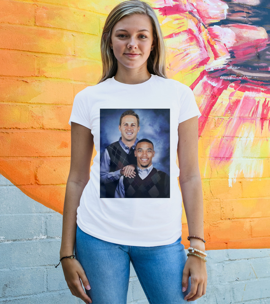 The Goff And Amon-Ra Step Brothers Portrait T-Shirt