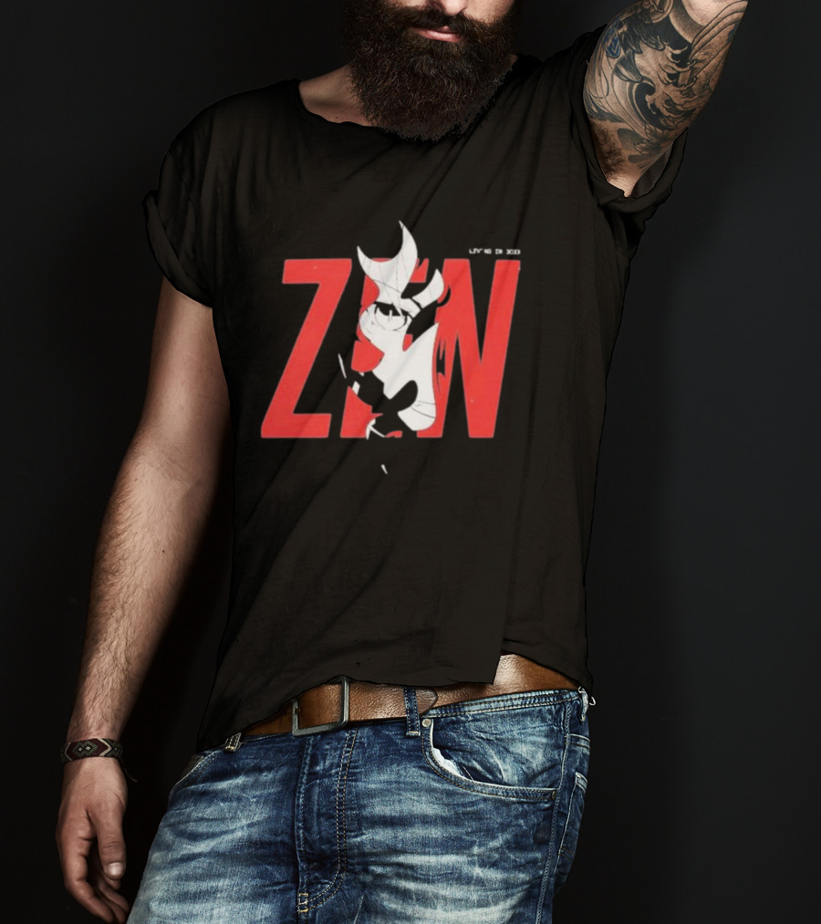 Vshojo Merch Zen Legacy Aesthetics With Zen Character Elements T-Shirt