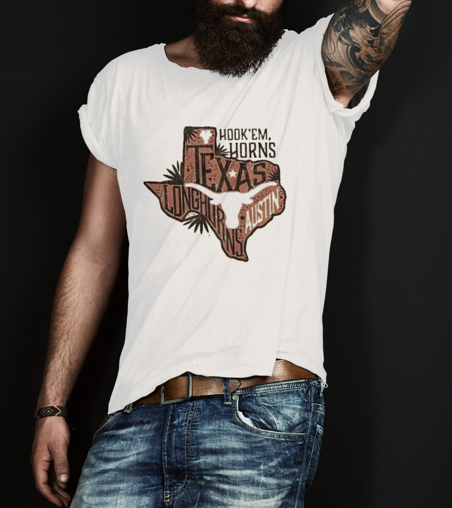 Texas Longhorns Hook 'Em Horns Austin T-Shirt