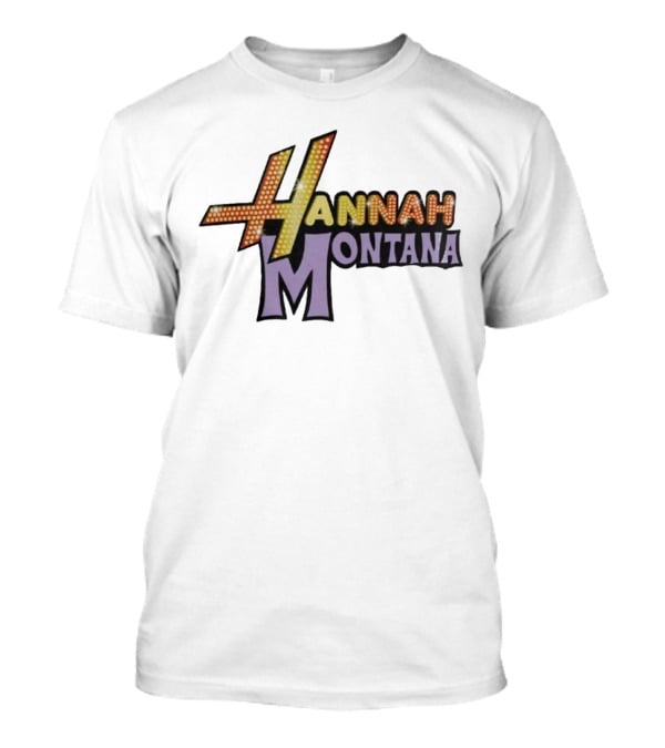 Hannah Montana Logo Classic Text T-Shirt