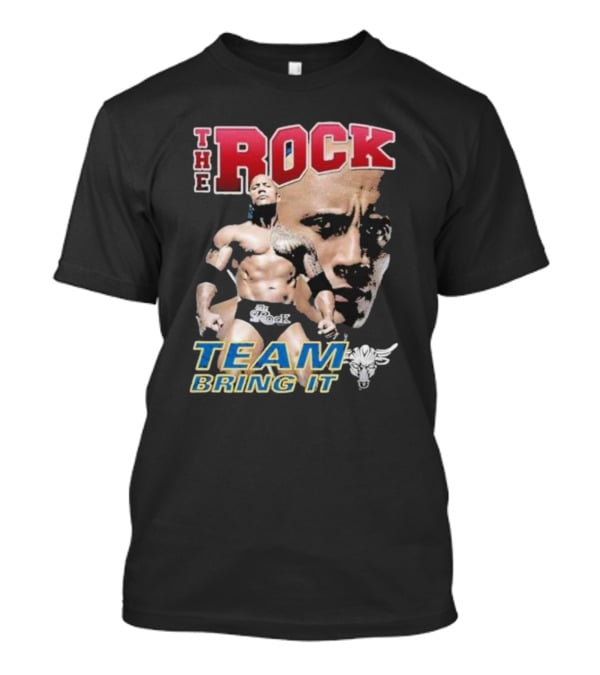 The Rock Team Bring It Bull T-Shirt