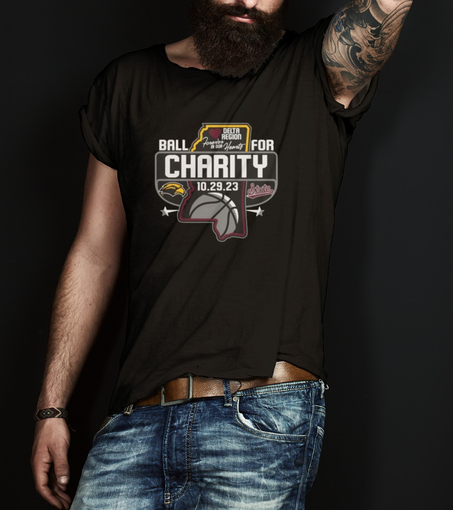 Ball For Charity Delta Region Forever In Our Hearts 10.29.23 T-Shirt